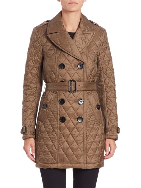 burberry quilted leather trench coat|burberry trench coat outlet.